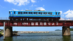 京都丹後鉄道　由良川橋りょう
