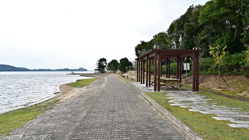かぶと山公園キャンプ場　海岸