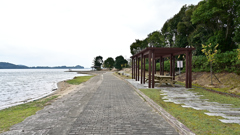 かぶと山公園キャンプ場　海岸