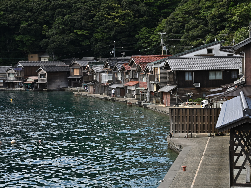 伊根湾を散歩③舟屋群