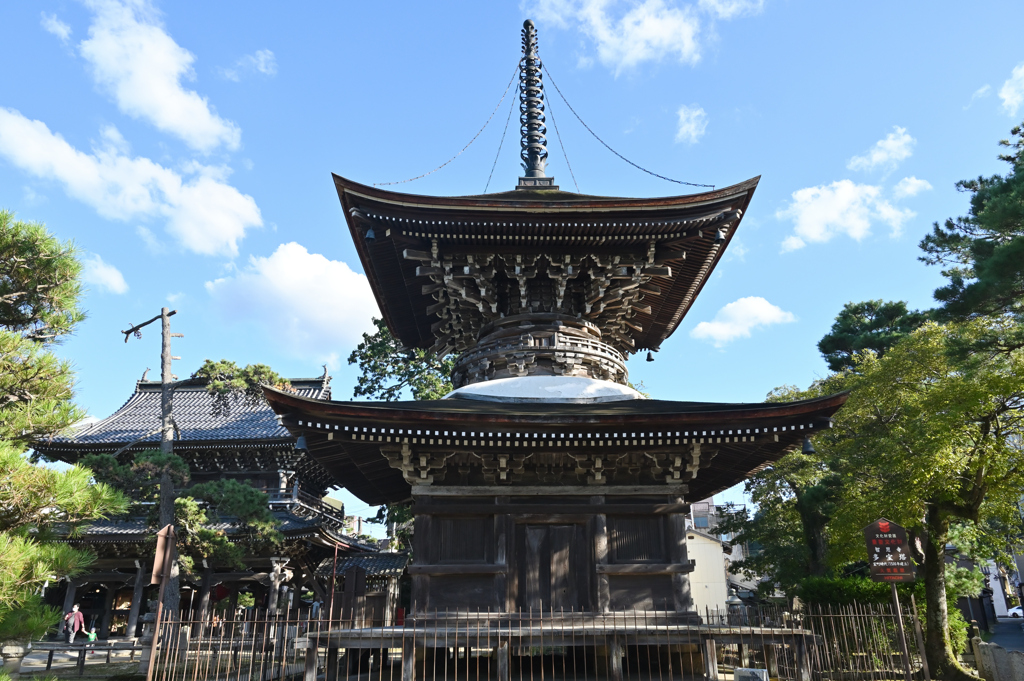 天橋立　智恩寺 多宝塔