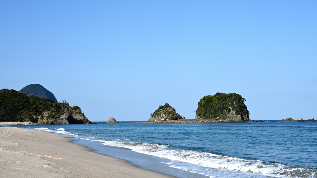 春を待つ海岸線