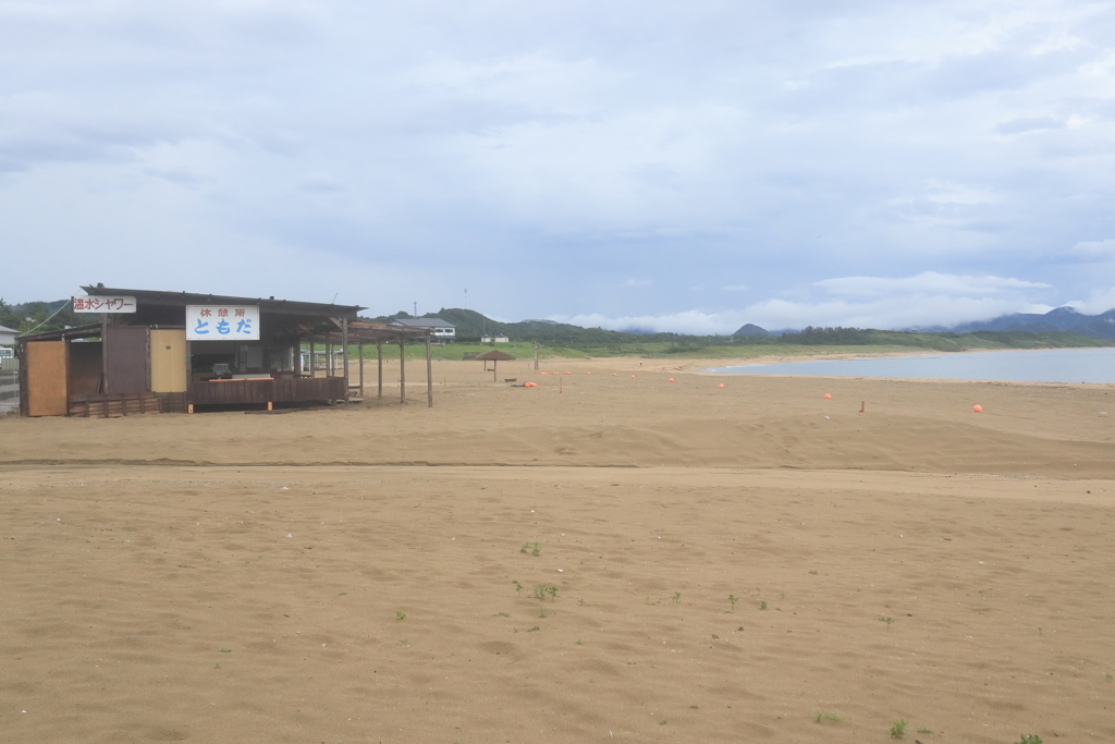 海開き準備できました。浜店