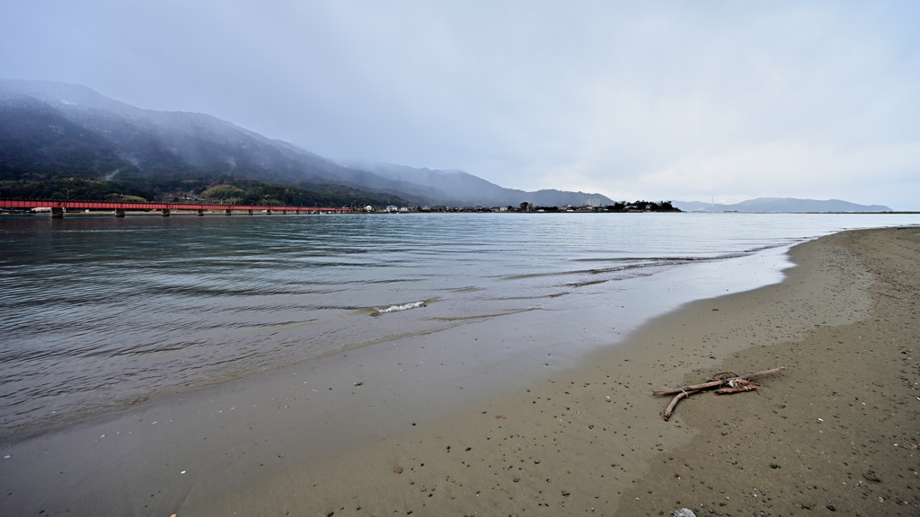 由良川橋りょうから　河口向き