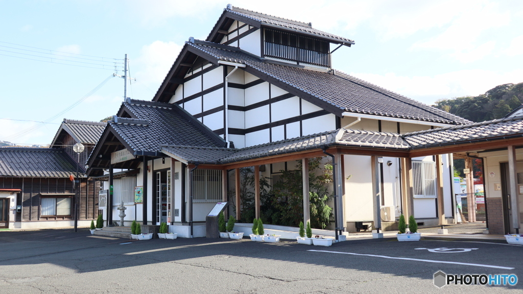 京丹後市　夕日ケ浦木津温泉駅