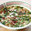 仕上げはホルモンラーメン