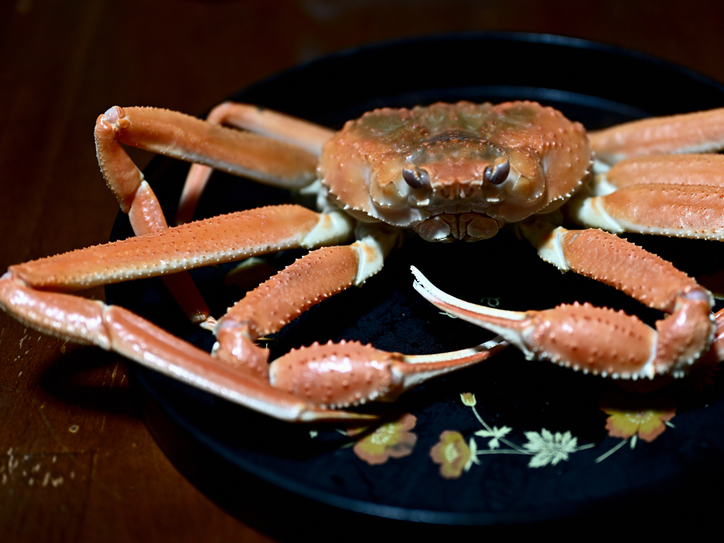 今シーズン最後のカニ　after