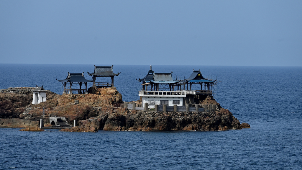 後ヶ島（日和山竜宮城）