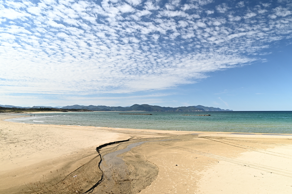 小さな流れ込み