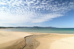 小さな流れ込み