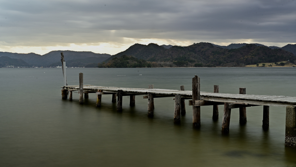 近所の桟橋 定点撮影②