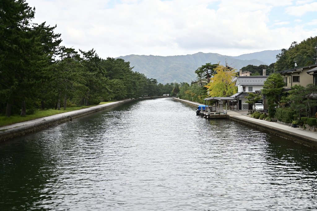 天橋立運河②