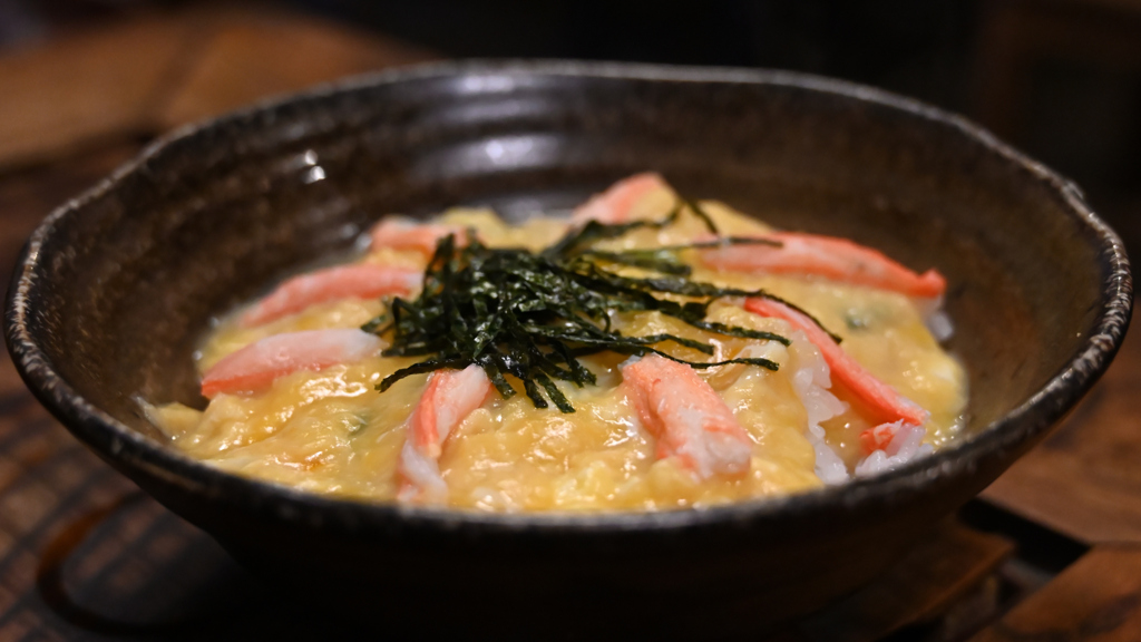 本年も宜しくお願い致します。　とりあえず腹ごしらえ「カニの丼」