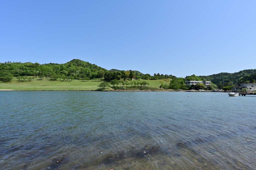 海辺のゴルフ場