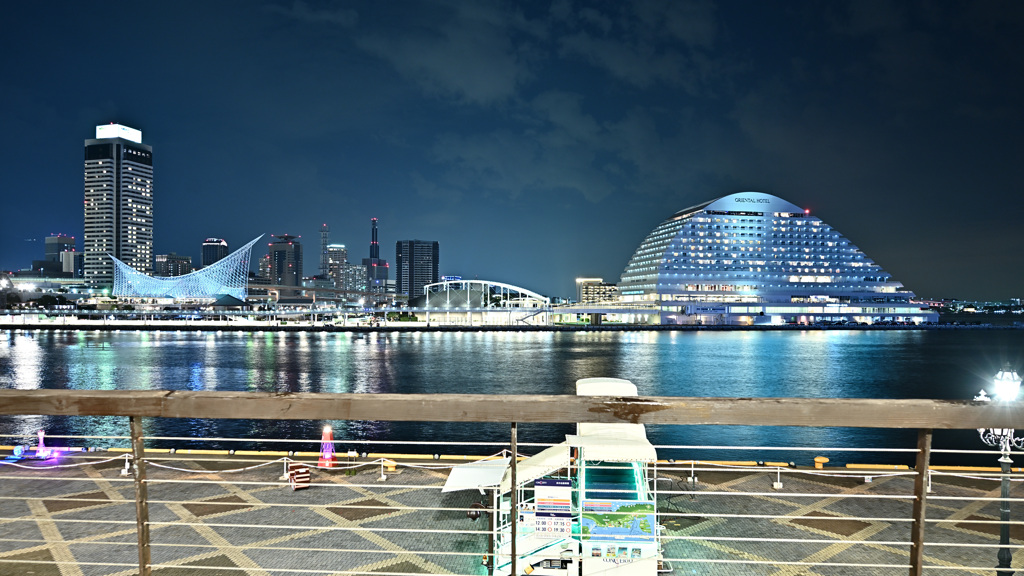 ベイエリア夜景　ハーバーランドから