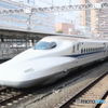 浜松駅新幹線通過