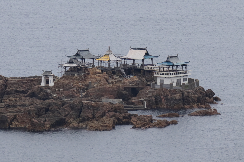 後ヶ島（通称　竜宮城）拡大