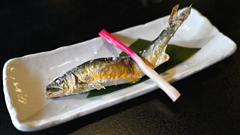 天然アユ塩焼き