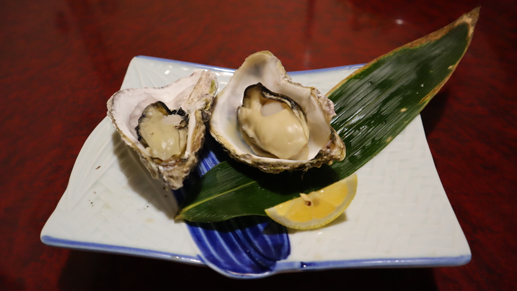 福知山市　かき末　蒸し牡蠣