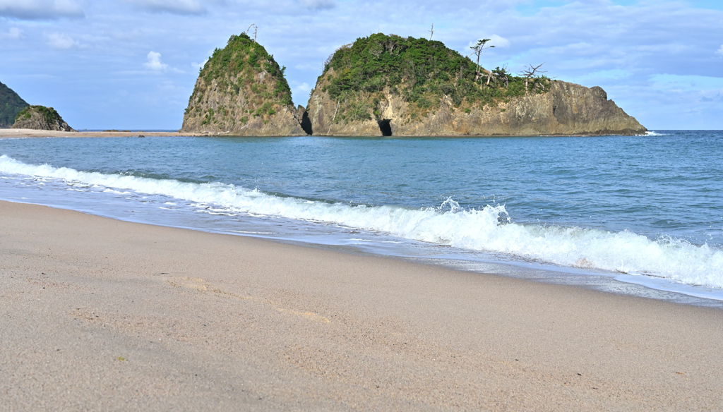 海岸散歩①　丹後松島