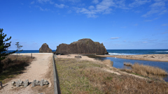 山陰海岸ジオパーク　立岩③