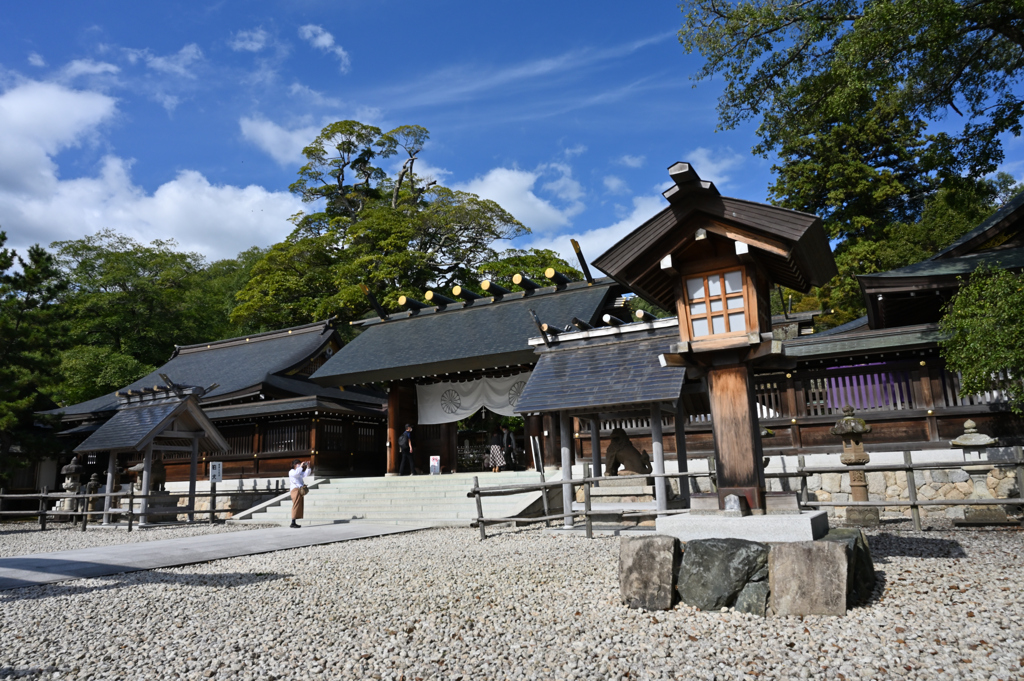 元伊勢籠神社　神門