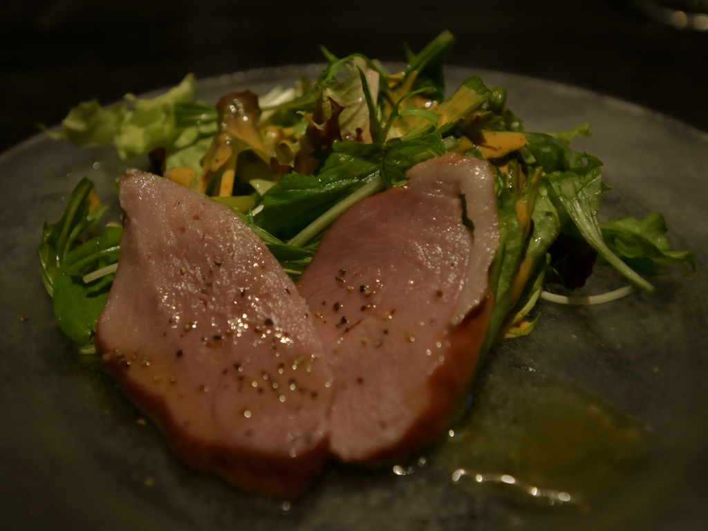名古屋で昼食　鴨ロースト