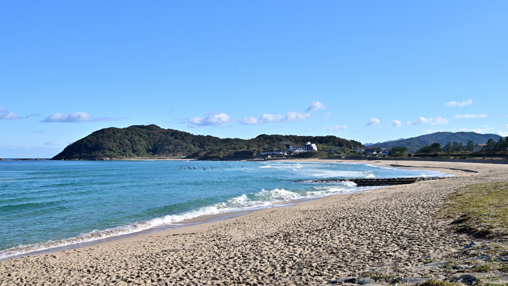 海岸パトロール　八丁浜