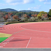 陸上競技場の秋③