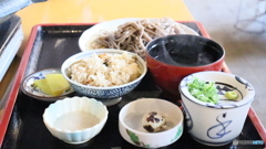 カキ小屋　蕎麦膳