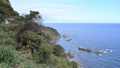 カマヤ海岸④　海岸線