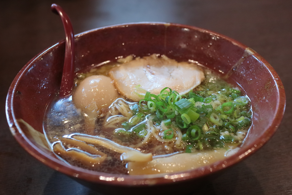 今日の昼ごはん　醤油ラーメン