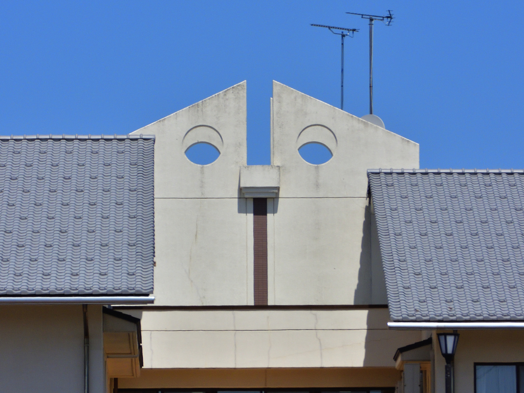 笑顔な屋根