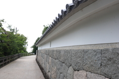 福知山城　散策してきました。壁