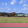 陸上競技場の秋①　管理棟