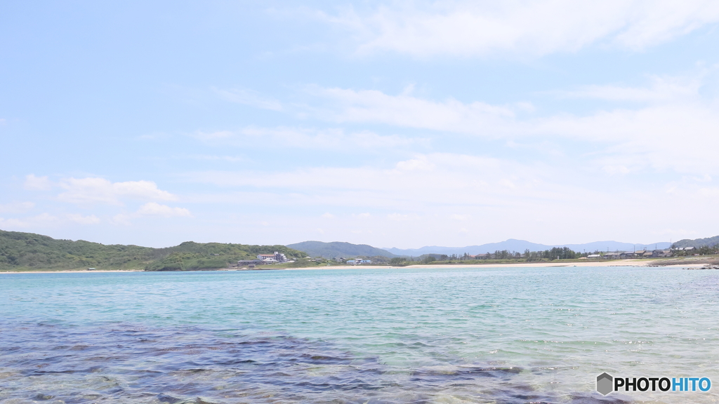スッキリとした海①