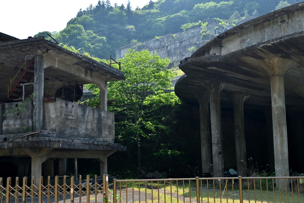 神子畑選鉱場跡②