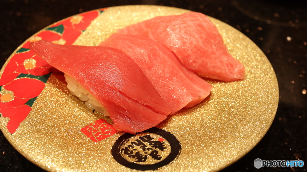 金沢まいもん寿司　マグロ三種