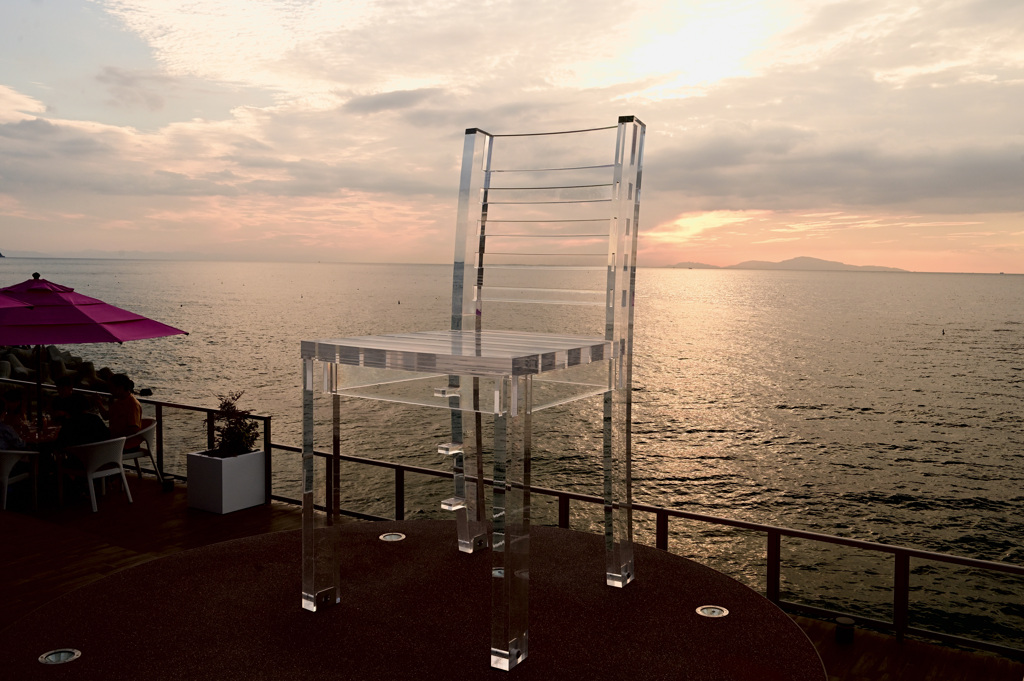 淡路島から見た夕景②