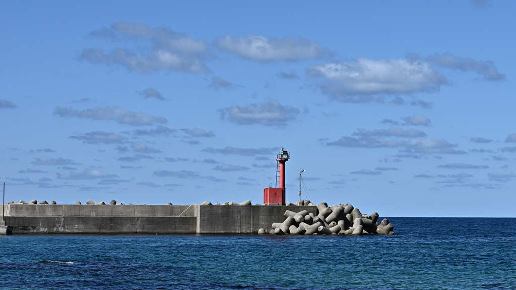 中浜漁港　灯台