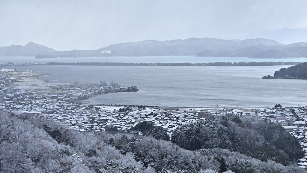 少しだけ雪景色