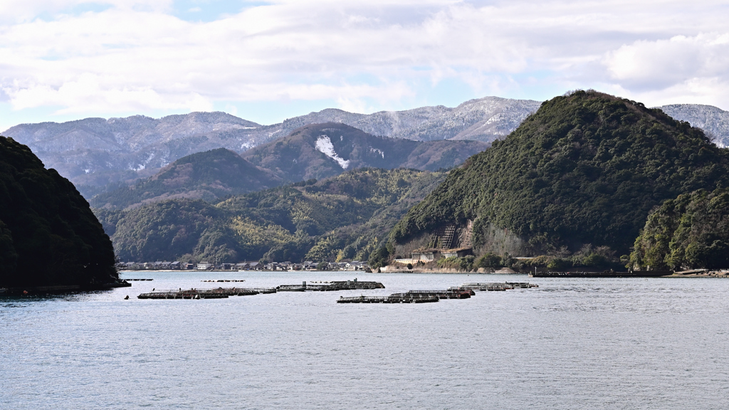 道の駅　舟屋の里から