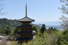 成相寺 五重塔④