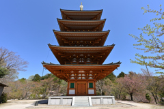 成相寺 五重塔③