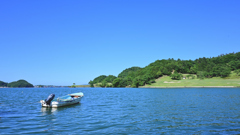 新緑の久美浜湾