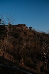 あそこまで登りまーす