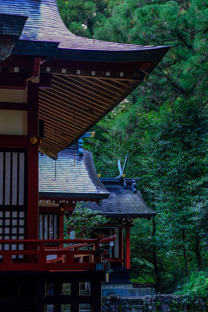霧島東神社にて