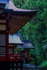 霧島東神社にて