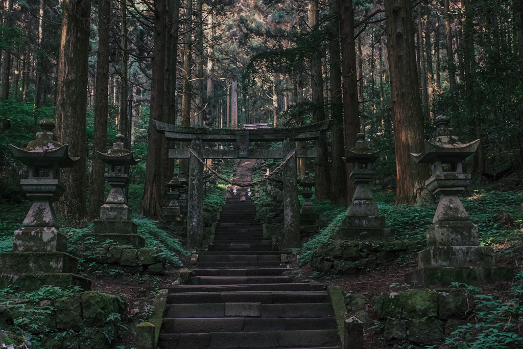 上色見熊野座神社 鳥居