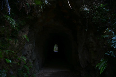 三之宮峡遊歩道 トンネル入口